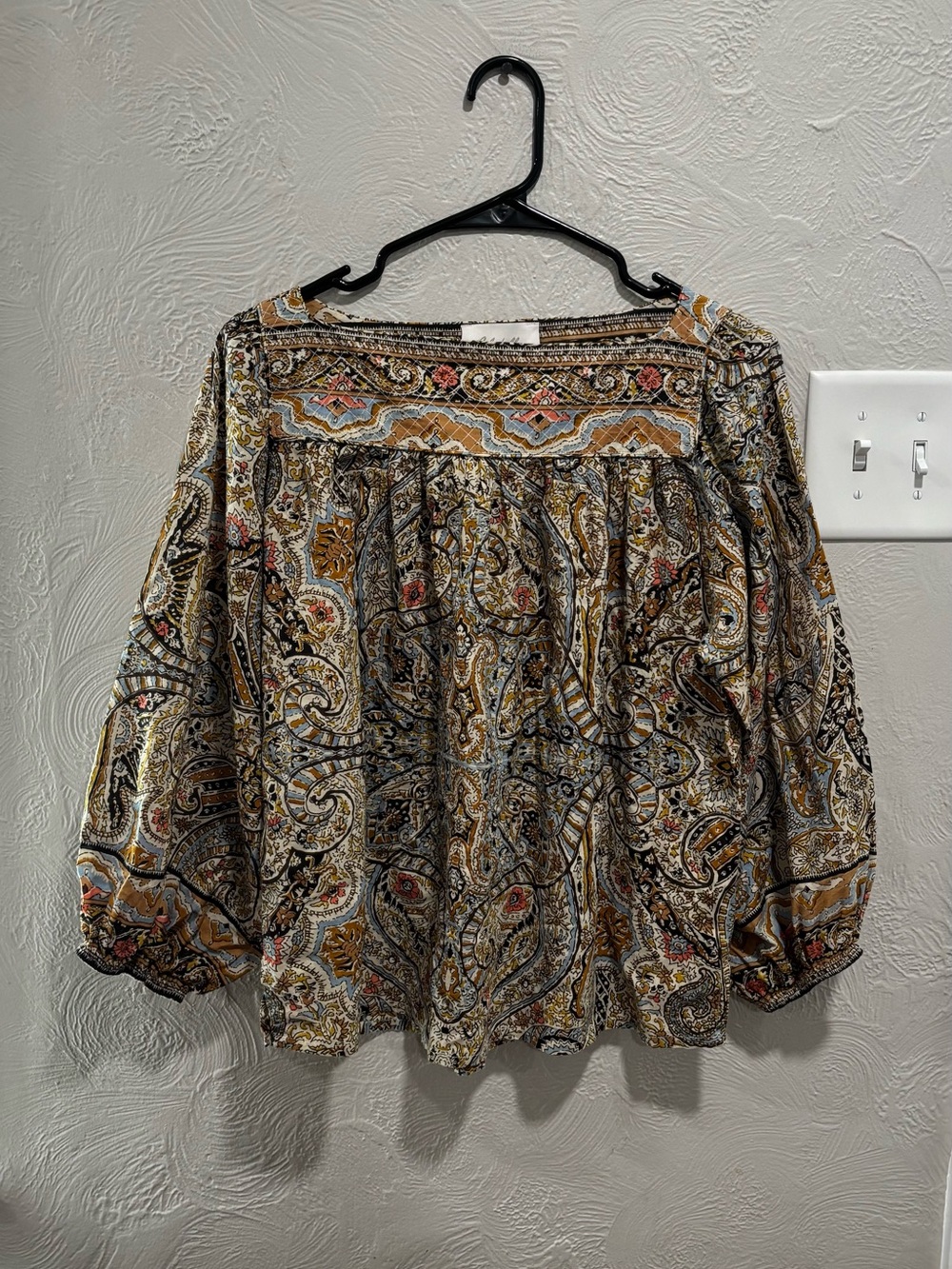 CLEOBELLA Teagan Kaleidoscope Blouse top Size Medium